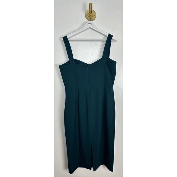 DRESS THE POPULATION Nicole Sweetheart Neck Cocktail Dress in Pine Size XX-Large - Picture 8 of 11